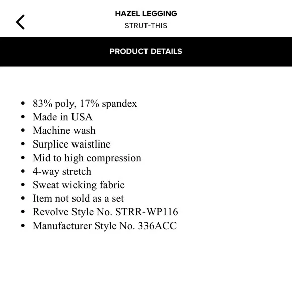 Strut this hazel legging NEW - Picture 8 of 10